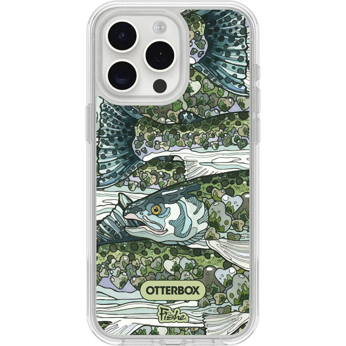 iPhone 15 Pro Max Symmetry Series Clear for MagSafe x Fishe