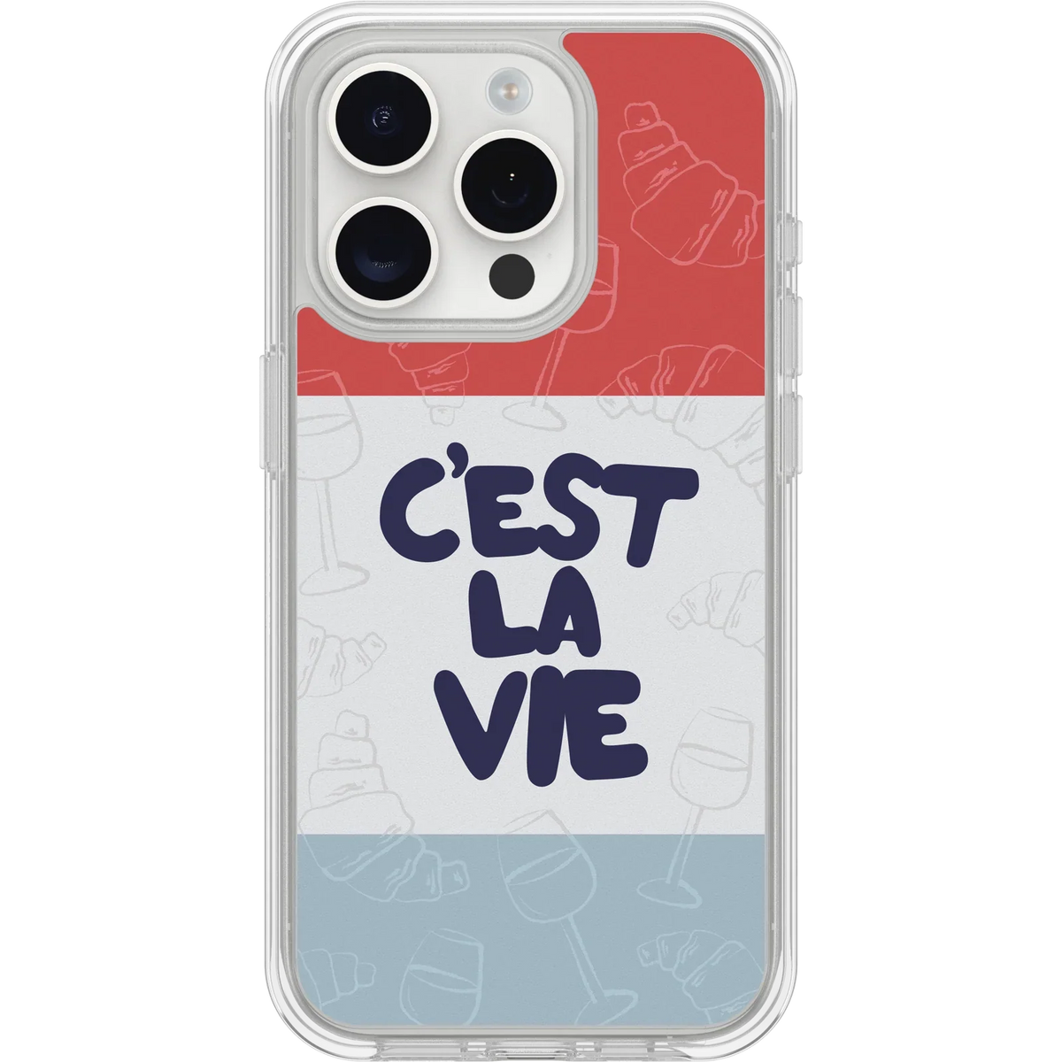 iPhone 15 Pro Symmetry Series Clear Case for MagSafe Summer Abroad